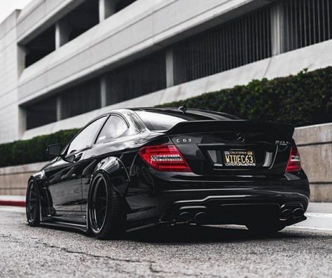 Mercedes C63 S Amg, Range Rover Sport Black, Blacked Out Cars, C63 Amg Black Series, Amg Black Series, Black Mercedes Benz, Mercedes C63 Amg, C 63 Amg, Mercedes Benz C63 Amg