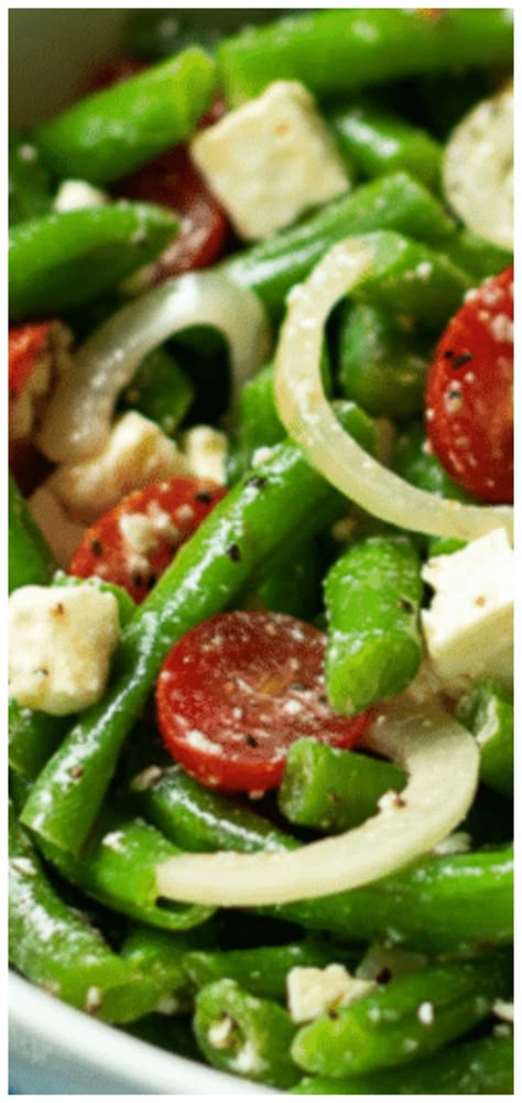 Green Bean Salad Recipes, Green Bean Salad, Green Bean Salads, Bean Salad Recipes, Fresh Salad Recipes, Bacon Recipe, Meal Times, Veggie Salad, Best Salad Recipes