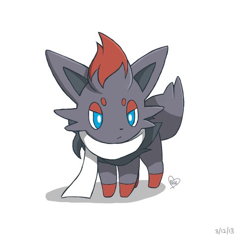 Request: Zorua OC by Bluekiss131 Pokemon Zorua Art, Pokemon Zorua Tattoo, Zorua Art, Pokemon Zorua, Happy Pokemon, Zorua Pokemon, Pokemon Shop, Pokémon Drawing, Wolf Goddess