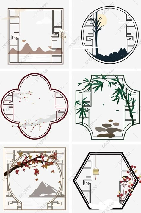 How To Color Backgrounds, Background Art Ideas, Mountain Png, Mountain Pattern, Hand Painted Frames, Art Chinois, رعب نفسي, Background Drawing, Art Japonais