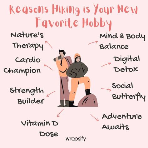 ☀️ Hit the trails and level up your life! Hiking offers incredible benefits beyond stunning views. 🌹 Follow @wrapsify for more #hikinglife #trekker #optoutside #findyourpark #forestbathing #mountainlover #waterfallwednesday #trailstagram #weekendvibes #healthylifestyle Hiking Benefits, Level Up Your Life, Body Therapy, Mountain Lover, Forest Bathing, Digital Detox, Weekend Vibes, Happy People, Mind Body