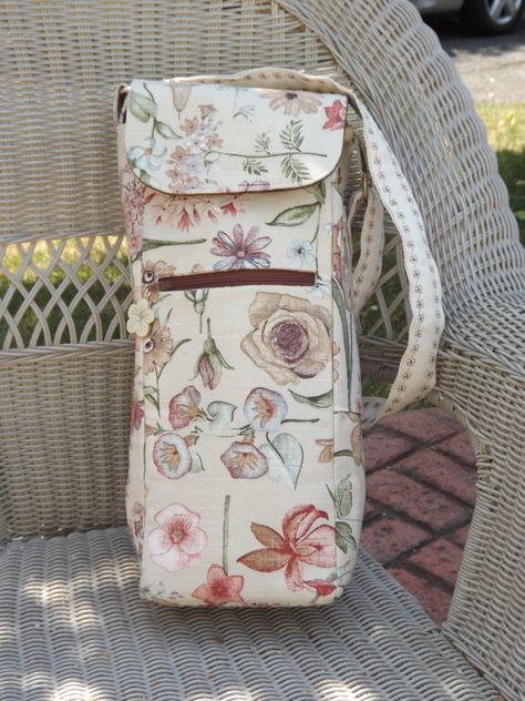 Oxygen Tank Carry bag/portable O2 purse/Oxygen purse/Floral oxygen tank cover by TheSkippit on Etsy Oxygen Tank Backpacks, Oxygen Tank Bag, Oxygen Tank, Homemade Bags, Oxygen Tanks, Pinterest Wedding, Boho Clothes, Office Bag, Elderly Care