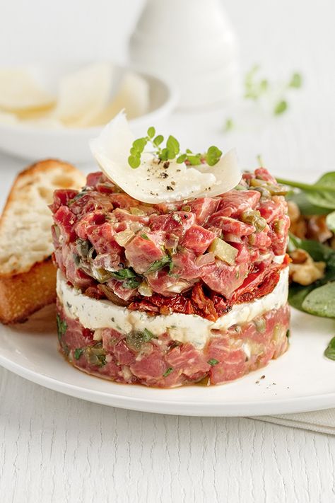 Beef Carpaccio, Steak Tartare, Dinner Party Recipes, Thanksgiving Dinner, Salmon Burgers, Travel Food, Finger Foods, Workout Food, Whole Food Recipes