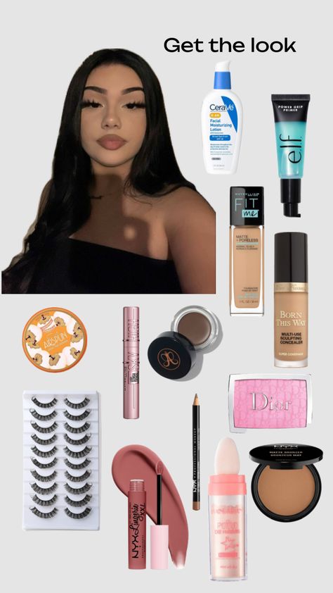 #grwm #beauty #makeup #latina Mexican Makeup, Makeup Routine Guide, Latina Makeup Looks, Fit Me Matte And Poreless, Latina Makeup, Best Makeup Tips, Makeup Needs, Makeup Looks Tutorial, Makeup Obsession