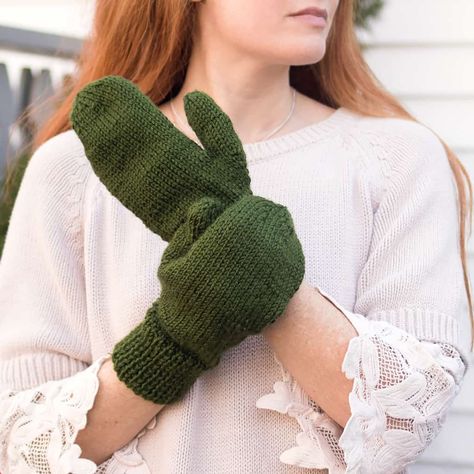 Easy Straight Needle Mittens Knitting Pattern - Mittens Knitting Pattern, Swirl Hat, Ponytail Hat Crochet, Knitting Gloves Pattern, Mittens Knitting, Bunny Knitting Pattern, Knitting Gloves, Knitted Mittens Pattern, Knitting Patterns Free Beginner