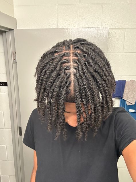 Starter Two Strand Twist Locs Men, Loc Inspiration Men, 1 Strand Twist Men, Starter Locs Two Strand Twist Men, Free Part Two Strand Twist, Thick 2 Strand Twist Men, Small Twists Natural Hair Men, High Top Starter Locs Men, Two Strand Starter Locs Men