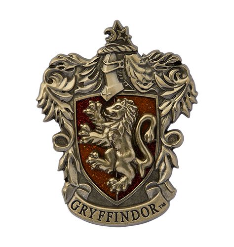 Gryffindor Badge, Harry Potter Collectables, Harry Potter Memorabilia, Hogwarts Trunk, Red Glitter Background, Glitter Pin, Gryffindor Crest, Harry Potter Shop, Gold Glitter Background