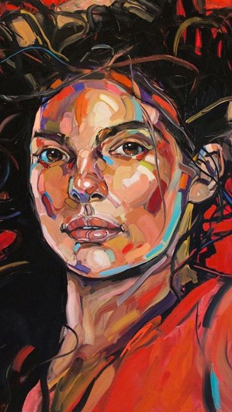 Grunge Portraits, Anna Bocek, Grunge Portrait, Sisters Painting, Oil Portraits, Africa Art Design, Abstract Portrait Painting, Portraiture Painting, Painter Artist