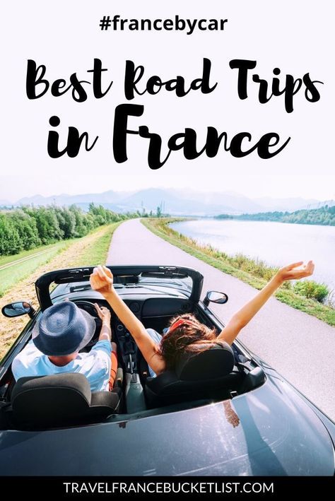 Check out the best road trips in France, French road trips to fuel your wanderlust! Travel to France by car, enjoy the most scenic drives in France #france #travel France Bucket List, France Road Trip, Road Trip France, Road Trip Ideas, Best Road Trips, Road Trip Planner, Road Trip Europe, Scenic Road Trip, Road Trip Packing