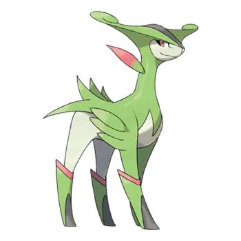 Virizion | Pokémon Wiki | Fandom Grass Type Pokemon, Pokemon Wiki, Pokemon Original, Close Combat, Pokemon Black, Pokemon Champions, Mythical Pokemon, Mega Pokemon, Pokémon Black And White