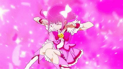 Glitter Force GIF - Glitter Force Anime - Discover & Share GIFs Glitter Force Characters, Glitter Lucky, Glitter Gif, Smile Precure, Happy Gif, Anime Gifs, Banner Gif, Pixel Art Design, Glitter Force