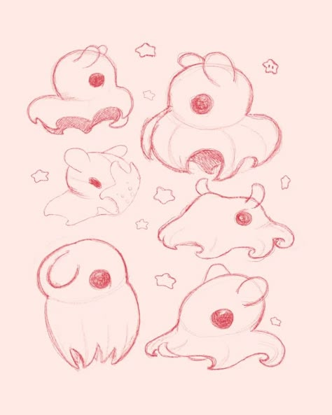 Just some quick and cute sketches of the adorable flapjack octopus 🐙 #dumbooctopus #flapjackoctopus #cuteart Minimalist Cute Drawing, Octopus Art Reference, Octopus Drawing Reference, Cute Food Sketches, Cute Plushie Drawing, Tenticals Drawing Reference, Drawings Of Octopus, Cute Marine Animals Drawing, Small Octopus Drawing