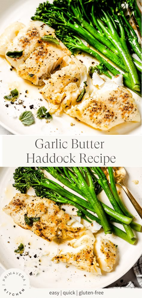 Recipes With Haddock, Best Haddock Fish Recipes, Haddock Recipes Pan Seared, Healthy Haddock Recipes Clean Eating, Easy Haddock Recipes, Fresh Haddock Recipes, How To Cook Haddock Fillets, Pan Seared Haddock, Frozen Haddock Recipes