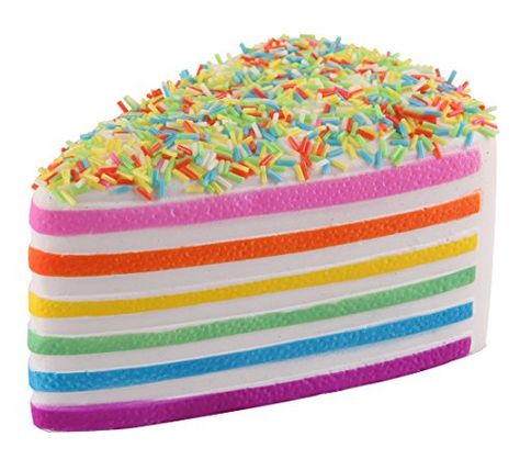 Anboor Squishies Triangle Cake Rainbow with Cheese Jumbo ... https://www.amazon.co.uk/dp/B07BMV45QQ/ref=cm_sw_r_pi_dp_U_x_e-j0CbRJDE2H5 Triangle Cake, Kawaii Squishy, Cake Squishy, Cake Rainbow, Diy Sprinkles, Kawaii Rainbow, Smoothie Prep, Hand Pillow, Toy Toy