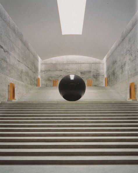 Chichu Art Museum, Naoshima, Japan, 2004 | Tadao Ando Chichu Art Museum, Naoshima Island, Tadao Ando, Japanese Architecture, Space Architecture, Japan Design, Sculpture Installation, Land Art, Art And Architecture