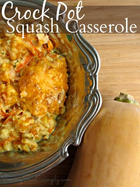 Crock Pot Squash Casserole Recipe with Wilton Armetale | SavingSaidSimply.com Crock Pot Squash, Yellow Squash Casserole, Yellow Squash Recipes, Squash Casserole Recipes, Thanksgiving Side Dishes Easy, Coconut Dessert, Crockpot Casserole, Wilton Armetale, Thanksgiving Recipes Side Dishes