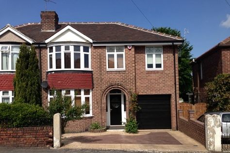 Two Storey Extension - Design, Planning, Regulations | York Garage Extension Ideas, 1930s House Exterior Uk, Side Extension Ideas, Semi Detached House Extension, Double Storey Extension, 1930s House Extension, 1930s House Exterior, 1930s Semi Detached House, Garage Extension