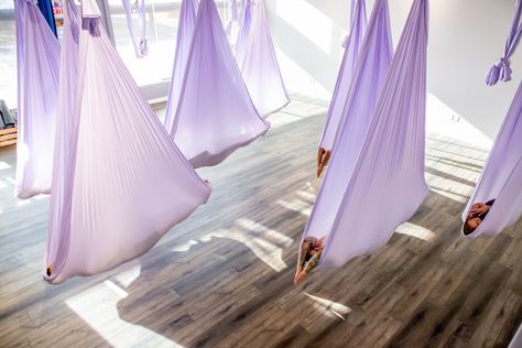 Aerial Yoga At Home, Aerial Yoga Hammock, Yoga Hammock, Aerial Hammock, Yoga Workshop, Private Yoga, Virtual Studio, Studio Visit, Sound Therapy