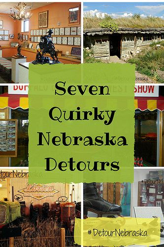 Every state has them. Those quirky locations that stick out from the others. As Gretchen Garrison learned, Nebraska is no exception. Her book entitled, Detour Nebraska, was recently published by the History Press. Travel Bucket Lists, Nebraska Travel, Travel Nebraska, South Dakota Travel, Nebraska State, Fur Trade, Midwest Travel, Wisconsin Travel, Football Vintage