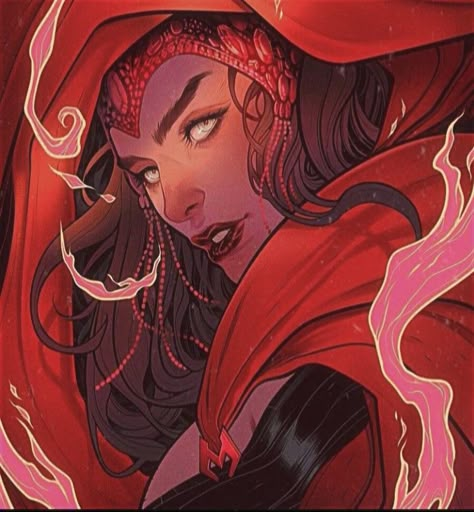 W.i.t.c.h Fanart, Scarlet Witch Comic, Scarlet Witch Marvel, Scarlett Witch, Bd Comics, Marvel Comic Character, Marvel Girls, Marvel Comics Art, Wanda Maximoff