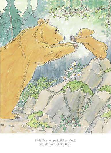 Storybook Art, Bear Illustration, Little Bear, Bear Art, Big Bear, Children's Book Illustration, The Rose, Cute Illustration, Animal Illustration