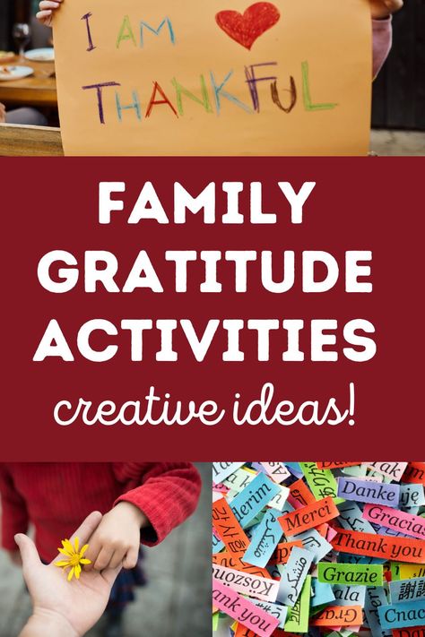 Unique and creative ideas for families to practice gratitude and express thanks. Ideas include art activities, crafts, printables and more. Thankfulness Activities, Activities For Thanksgiving, Family Gratitude, Food Thanksgiving, Gratitude Activities, Thanksgiving Traditions, Thanksgiving Food, Practice Gratitude, Fun Family