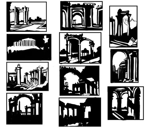 🦇luffik🦇 on X: "I never posted it here... two value 'notan' practice with some ruins (man, I love me some ruins). #art #artists #artistsontwitter #landscape #landscapes #sketch #sketches #drawing #drawings #study #artstudy #notan #myart https://t.co/gPpX88DLSI" / X Notan Landscape, Notan Drawing, Notan Design, Value Practice, Notan Art, Sketches Drawing, I Love Me, Design Principles, Environmental Art