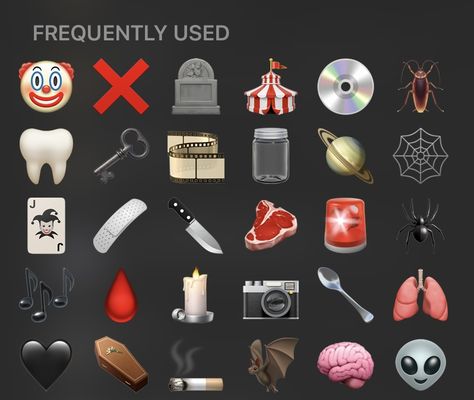 Emo Emoji Combos, Scene Emojis Combo, Goth Emoji Combos, Scene Emojis, Goth Emojis, Emo Emoji, Texting Ideas, Emoji List, Cute Emoji Combinations