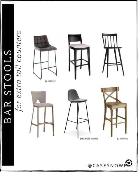 Extra Tall Bar Stools, Tall Bar, Tall Stools, Bar Height Chairs, Tall Bar Stools, Bar Height Stools, Shop Bar, Bar Height, Counter Height