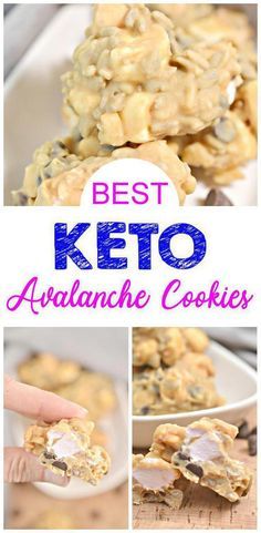 No Bake Cookies Easy, No Bake Keto Cookies, Keto No Bake Cookies, Avalanche Cookies, Keto No Bake, Desserts Mini, Chewy Sugar Cookie Recipe, Low Carb Cookies Recipes, Quick Cookies Recipes