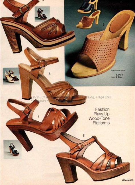 1970s Shoes Women, 70s Platform Shoes, 1970s Shoes, Platforms Boots, Gold Ankle Strap Heels, 70s Shoes, Black Lace Boots, Ellie Shoes, Platform Heels Boots