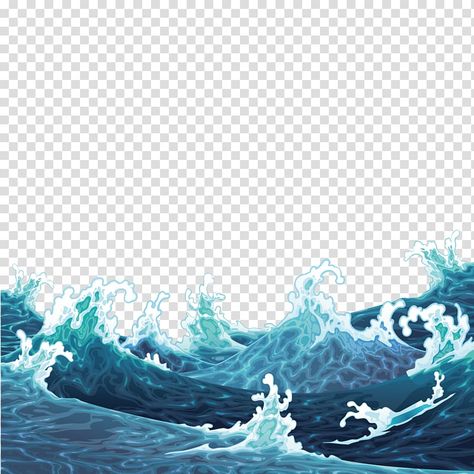 Sea Illustration Art, Waves Sketch, Waves Cartoon, Wave Drawing, Sea Illustration, Wave Illustration, Water Illustration, Water Background, Beach Illustration