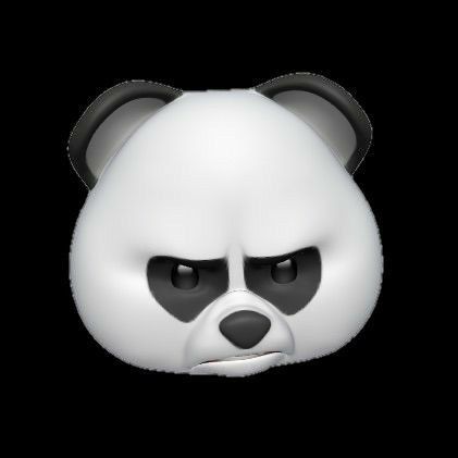 Memojis Apple, Stiker Iphone, Panda Emoji, Panda Icon, Bear Emoji, Iphone Png, Emoji Stickers Iphone, Ios Emoji, Icon Emoji