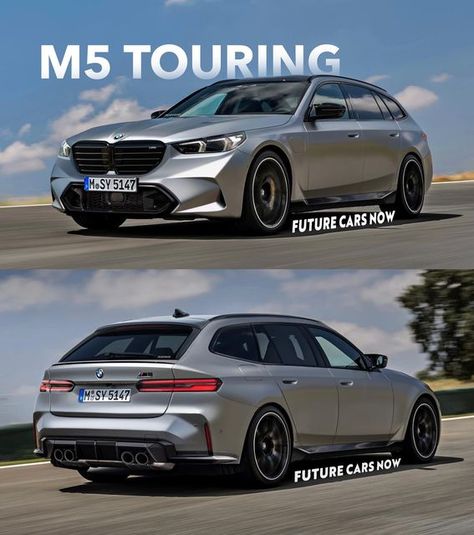 Nicolás Cavero on Instagram: "2024 BMW M5 Touring. — The mighty variant of the M5 is making a comeback, although this time being a hybrid and without the V10. — #bmw #bmwm #bmwm5 #m5competition #m5touring #bmwg90 #bmwg60 #m5g90 #g99 #bmwg99 #e61 #m5e60 ." Bmw M5 Touring, Bmw Touring, Bmw Wagon, Mens Winter, New Bmw, German Cars, Mens Winter Fashion, Bmw Cars, Future Car