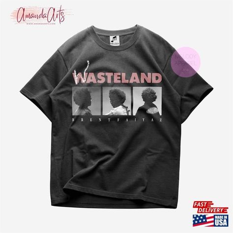 Limited Brent Faiyaz Wasteland T-Shirt F Ck The World Sweatshirt Unisex Check more at https://amandaarts.com/product/limited-brent-faiyaz-wasteland-t-shirt-f-ck-the-world-sweatshirt-unisex/ Brent Faiyaz, Daniel Caesar, Stylish Summer Outfits, Unique T Shirt, Customer Experience, Unique Tshirts, Perfect Shirt, Vintage Shirts, Long Sweatshirt