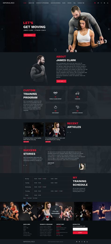 Personal Trainer Website, Fitness Books, Marketing Books, Personal Fitness Trainer, Business Fonts, Coach Website, Sports Website, Fitness Business, Website Page