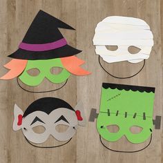 Halloween Mask Making, Halloween Masks Diy, Halloween Mask Diy, Halloween Mask Ideas, Halloween Mask Craft, Halloween Masks Kids, Monster Masks, Diy Halloween Masks, Bricolage Halloween