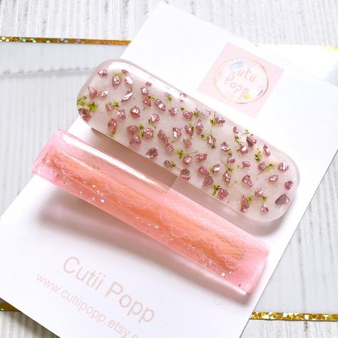 Diy Resin Hair Clips, Resin Hair Accessories, Resin Pins, Resin Clips, Diy Resin Phone Case, Hair Pins Diy, Resin Jewelry Tutorial, Resin Hair Clips, Decor Color Palette