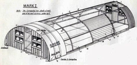 Quonset Homes, Quonset Hut Homes, Side Elevation, Base Housing, Axonometric Drawing, Arch Building, Earth Bag Homes, Hut House, Quonset Hut