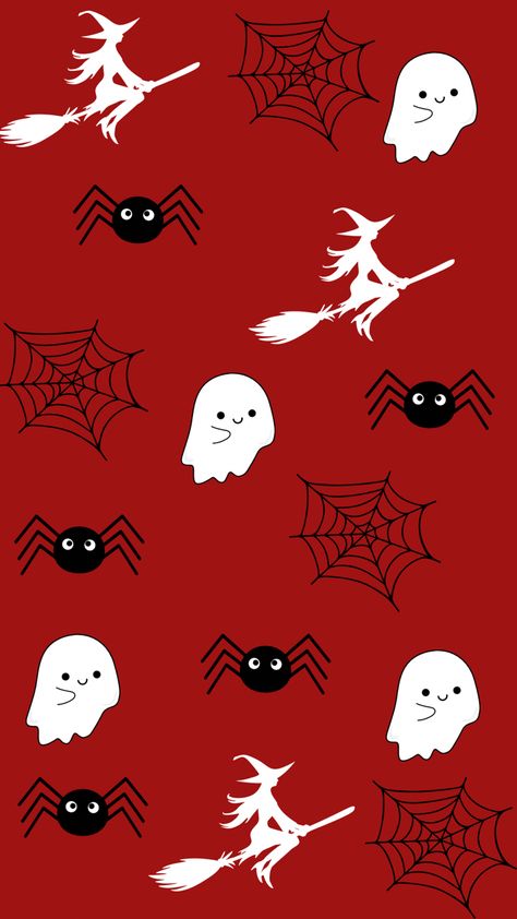 Red Spooky Wallpaper, Red Halloween Background, Halloween Red Aesthetic, Spooky Red Aesthetic, Halloween Red Wallpaper, Wallpaper Backgrounds Dark Red, Red Halloween Aesthetic, Red Halloween Wallpaper, Pattern Wallpaper Iphone