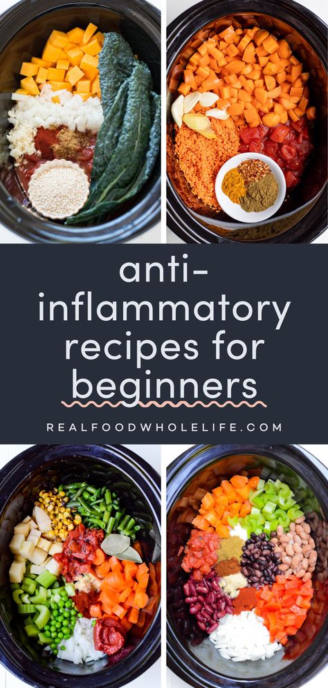 50+ Anti-Inflammatory Recipes for Beginners Non Inflammatory Diet, Inflammation Diet Recipes, Inflammation Foods, Anti Inflammation Recipes, Inflammation Diet, Best Diet Foods, Plant Based Diet Recipes, Inflammatory Diet, Anti Inflammation