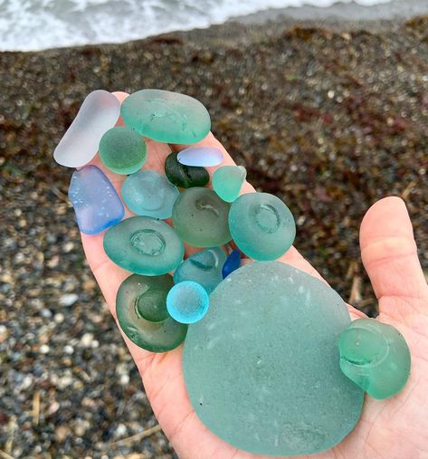 Sea Glass Collection, Glass Floats, Mermaid Tears, Hag Stones, Ocean Treasures, Shell Collection, Sea Glass Beach, Sea Glass Crafts, Pretty Rocks