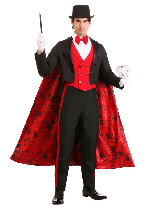 Magician Outfit, Magician Costume, Halloween Tattoo, Vampire Costume, Fantasias Halloween, Halloween Dress, Mens Costumes, Cool Costumes, Dracula