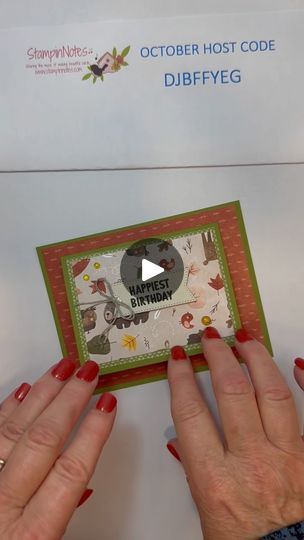 147 reactions · 19 shares | Oh the Sweet Days of Autumn - designer series paper that is! Here’s a cute fun fold gift card holder made with that cute DSP! Sign up for my email newsletter - I will share the tutorial for this card in a few days.  #sweetdaysofautumndsp #fallcards #vernamullen #stampinnotes #meadowviewstamper #stampinup #papercraftersofinstagram #craftylife #funfoldcard #craftylifehappylife | StampinNotes Sweet Days, Card Folds, Gift Card Holders, Autumn Gifts, Sweetest Day, Card Tutorial, Pocket Cards, Designer Series Paper, Fun Fold Cards