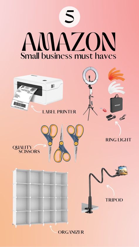 Business Idea Aesthetic, Small Business To Start From Home, Small Business Equipment, How To Small Business, Small Business Beauty Products, Small Business Decorating Ideas, Gifts Business Ideas, Small Business Essentials List, Small Business Set Up In Bedroom