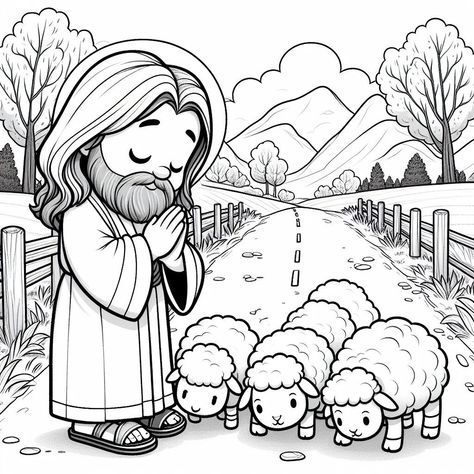 Catechism Crafts, Jesus Christ Illustration, Toddler Bible, Adventure Bible, Sunday School Coloring Pages, Bible Activities For Kids, Preschool Coloring Pages, Bible Illustrations, Bible Activities