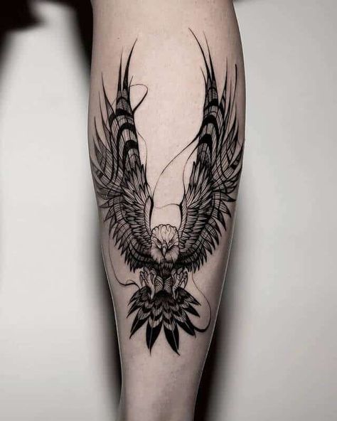 Eagle Tattoo Arm, Eagle Tattoo Ideas, Eagle Back Tattoo, Tattoo Composition, Eagle Wing Tattoos, Bald Eagle Tattoos, Falcon Tattoo, Traditional Eagle Tattoo, Freedom Tattoos