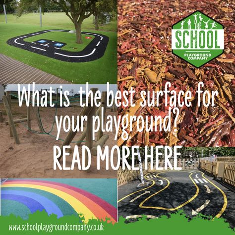 Playground Surface Ideas, Backyard Playground Flooring, Playground Ideas Preschool, Mulch Alternatives, Daycare Playground, Playground Sand, Church Playground, Playground Painting, Grass Alternative