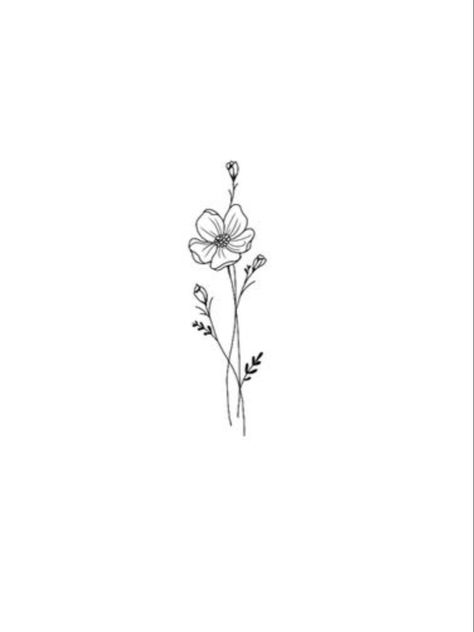 Dainty Cosmos Flower Tattoo, Tiny Cosmos Flower Tattoo, Small Cosmo Flower Tattoo, Small Buttercup Flower Tattoo, Marigold Simple Tattoo, Cosmo Flower Fine Line Tattoo, Small Cosmos Tattoos, Minimalist Cosmos Flower Tattoo, Buttercup Flower Tattoo Simple