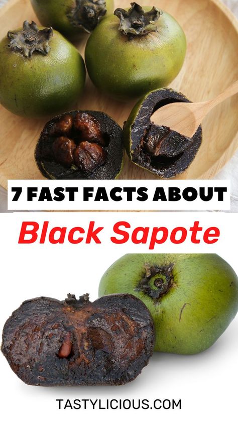 Does black sapote actually taste like chocolate | black sapote benefits | black sapote recipes | black sapote seeds | juicing recipes for weight loss | juice recipes | healthy juicer recipes | juicer recipes beginners | green juice recipes for weight loss Black Sapote Recipes, Sapote Recipes, Sapote Fruit, Recipes Beginners, Black Sapote, Fruits And Vegetables List, Healthy Juicer Recipes, Noni Fruit, Vegetable Benefits